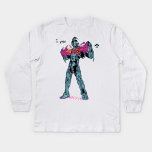 Guyver Unit 1 Kids Long Sleeve T-Shirt